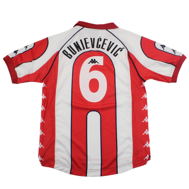 Camisa Estrela Vermelha Home 00/01 - Versão Retrô "Bunjevčević" Nº 6