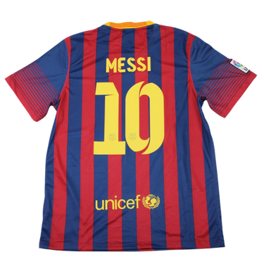 Camisa Barcelona Home 13/14 - Versão Retrô "Messi" Nº 10