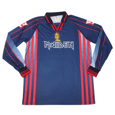Camisa Iron Maiden Manga Longa 1998 - Versão Retrô