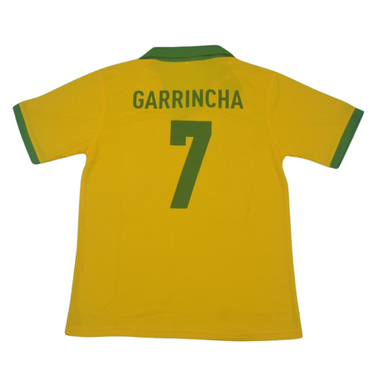 Camisa Retrô Brasil Home 1957 "Garrincha" N°.7