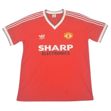 Camisa  Manchester United Home 82/83 - Versão Retrô