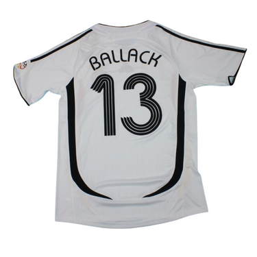 Camisa Retrô Alemanha Home 2006 "Ballack" N°.13