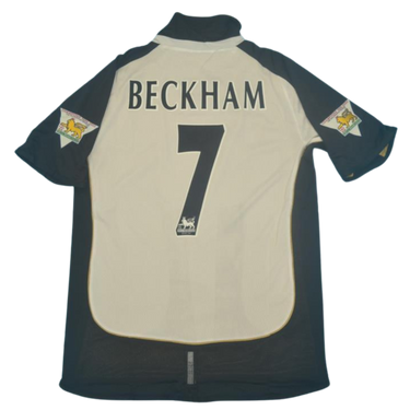 Camisa Manchester United Reservible Mode 00/01 - Versão Retrô "Beckham" Nº 7