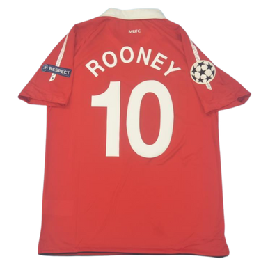 Camisa Manchester United Home 10/11 - Versão Retrô "Rooney" Nº 10
