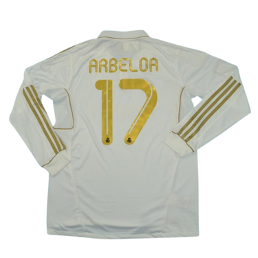 Camisa Real Madrid Manga Longa 11/12 - Versão Retrô "Arbeloa" Nº 17