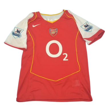 Camisa Arsenal Home 04/05 - Versão Retrô "Henry" Nº 14