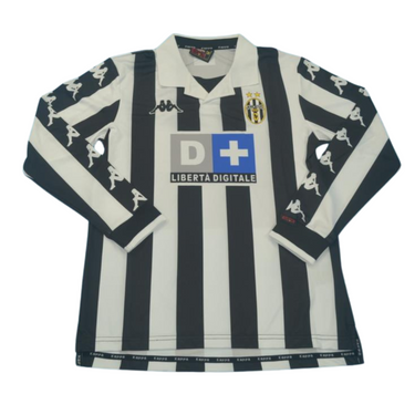 Camisa Juventus Manga Longa Home 99/00 - Versão Retrô