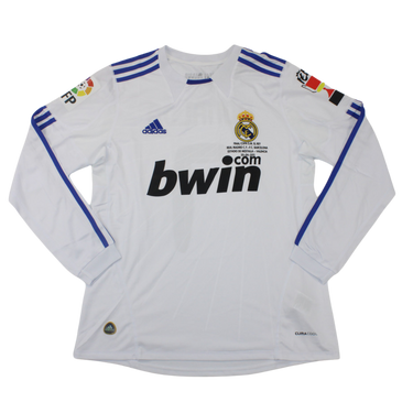 Camisa Real Madrid Manga Longa 10/11 - Versão Retrô "Cristiano Ronaldo" Nº 7