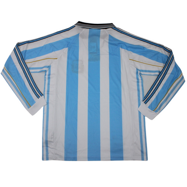 Camisa Argentina Manga Longa Home 1998 - Versão Retrô