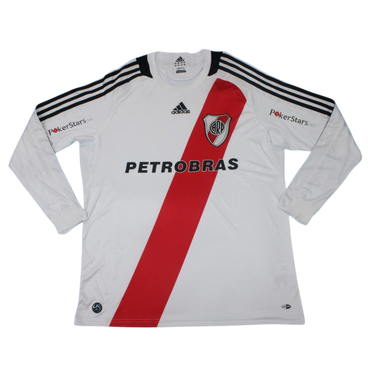 Camisa River Plate Manga Longa Home 09/10 - Versão Retrô