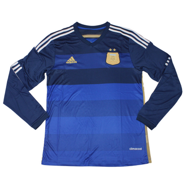 Camisa Argentina Manga Longa Away 2014 - Versão Retrô