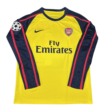 Camisa Arsenal Manga Longa Away 08/09 - Versão Retrô