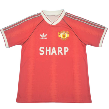 Camisa Manchester United Home 90/92 - Versão Retrô "Cantona" Nº 7