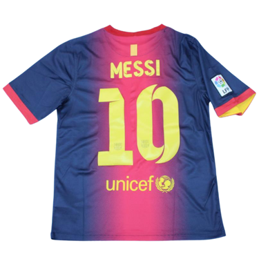 Camisa Barcelona Home 12/13 - Versão Retrô "Messi" Nº 10