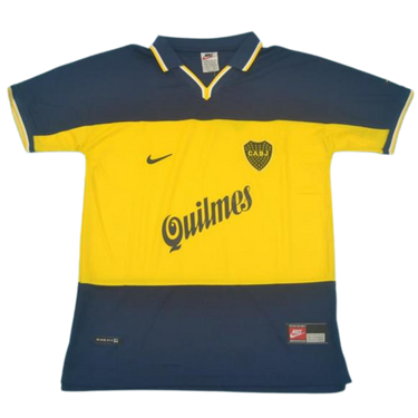 Camisa Boca Juniors Home 1999 - Versão Retrô "Roman" N° 10