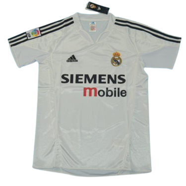 Camisa Real Madrid Home 04/05 - Versão Retrô