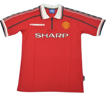 Camisa Manchester United Home 98/99 - Versão Retrô "Beckham" Nº 7