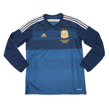 Camisa Argentina Manga Longa Away 2014 - Versão Retrô