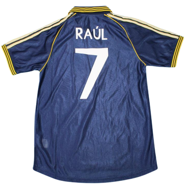 Camisa Real Madrid Away 98/99 - Versão Retrô "Raúl" Nº 7
