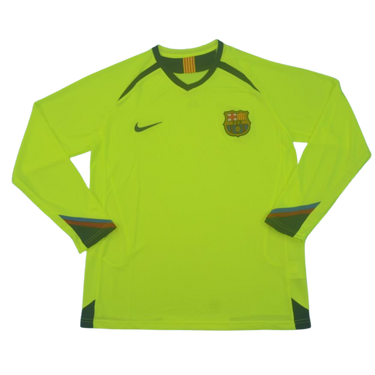 Camisa Barcelona Manga Longa Away 05/06 - Versão Retrô
