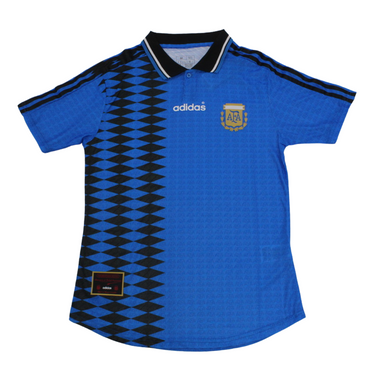 Camisa Retrô Argentina Away  Versão Jogador 1994