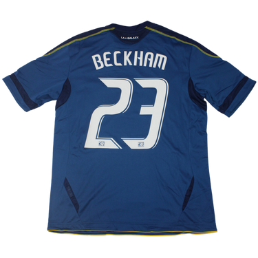Camisa LA Galaxy Away 11/12 - Versão Retrô "Beckham" Nº 23