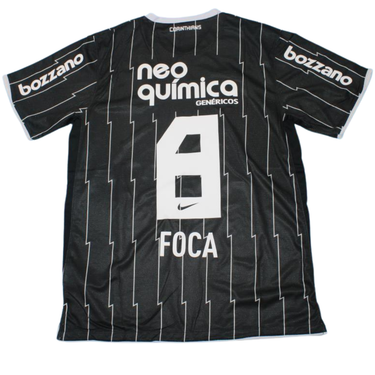 Camisa Corinthians Away 11/12 - Versão Retrô "Foca" Nº 8
