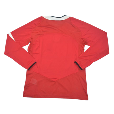 Camisa Manchester United Manga Longa Home 04/06 - Versão Retrô