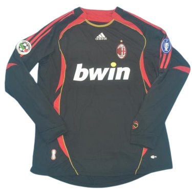 Camisa Milan Manga Longa 06/07 - Versão Retrô "Ronaldo" Nº 99