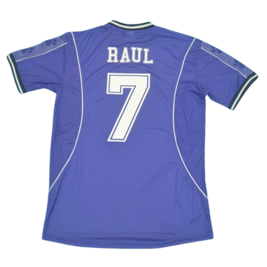 Camisa Real Madrid Away 97/98 - Versão Retrô "Raul" Nº 7