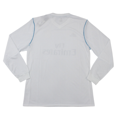 Camisa Real Madrid Manga Longa Home 17/18 - Versão Retrô