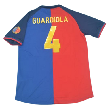 Camisa Barcelona Home 99/00 - Versão Retrô "Guardiola" Nº 4