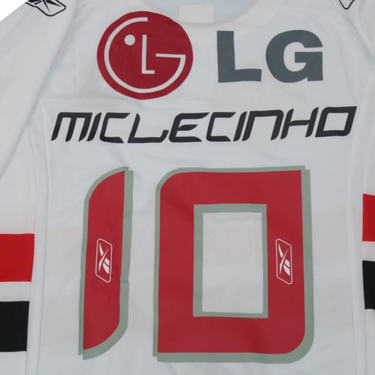 Camisa São Paulo Home 06/07 - Versão Retrô "Souza" Nº 10