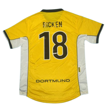 Camisa Borussia Dortmund Home 98/00 - Versão Retrô "Ricken" N° 18