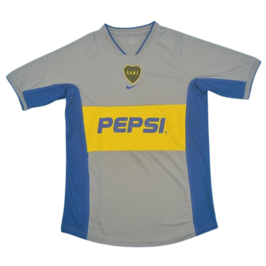 Camisa Boca Juniors Away 2002 - Versão Retrô "Roman" N° 10