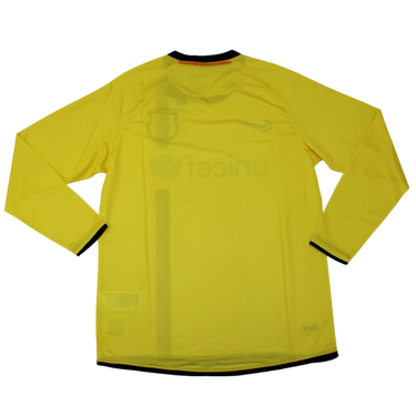 Camisa Barcelona Manga Longa Away 08/09 - Versão Retrô