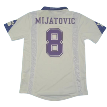 Camisa Real Madrid Home 97/98 - Versão Retrô "Mijatovic" Nº 8