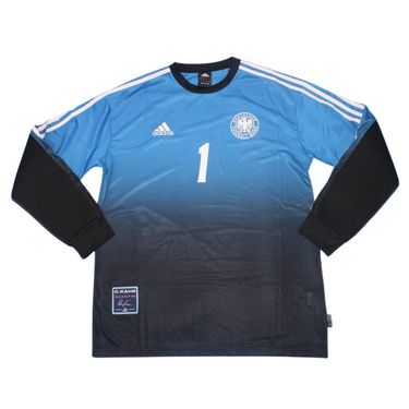 Camisa Alemanha Manga Longa 2002 - Versão Retrô "Kahn" Nº 1