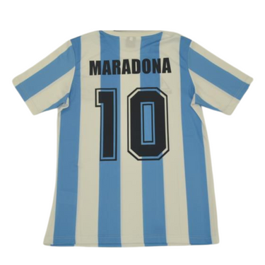 Camisa Retrô Argentina Home 1986 "Maradona" N°.10