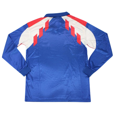 Camisa França Manga Longa Home 90/92 - Versão Retrô