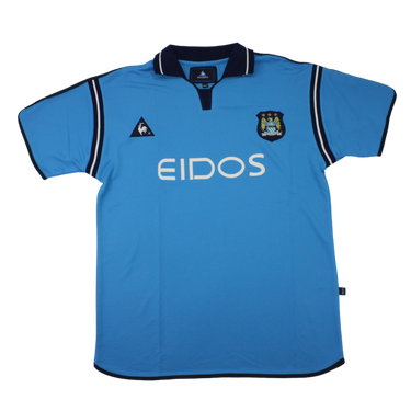 Camisa Manchester City Home 01/02 - Versão Retrô