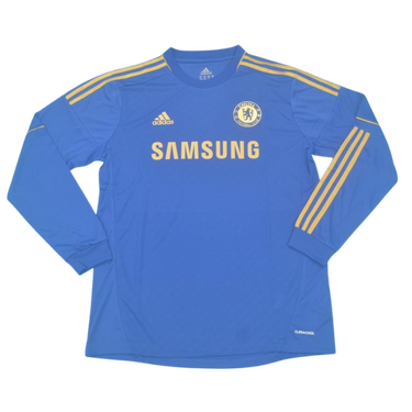 Camisa Chelsea Manga Longa Home 12/13 - Versão Retrô