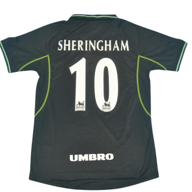 Camisa Manchester United Away 98/00 - Versão Retrô "Sheringham" Nº 10