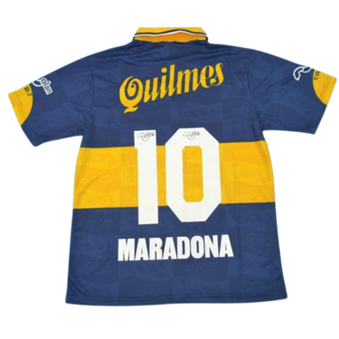 Camisa Boca Juniors Home 95/96 - Versão Retrô "Maradona" N° 10