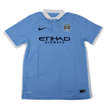Camisa Manchester City Home 15/16 - Versão Retrô