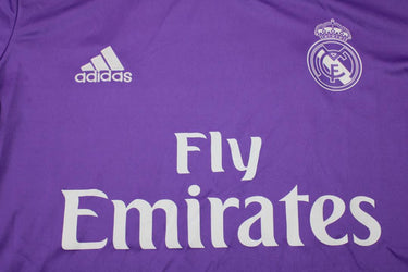 Camisa Real Madrid Manga Longa Away 16/17 - Versão Retrô