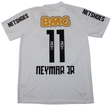 Camisa Santos Home 11/12 - Versão Retrô "Neymar Jr" Nº 11