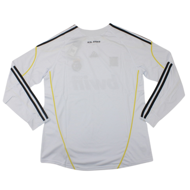 Camisa Real Madrid Manga Longa Home 09/10 - Versão Retrô