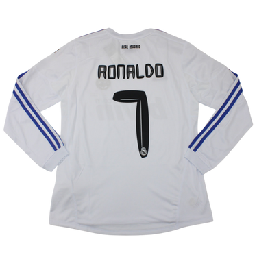 Camisa Real Madrid Manga Longa 10/11 - Versão Retrô "Cristiano Ronaldo" Nº 7