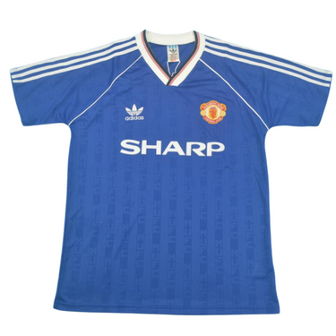 Camisa Manchester United Away 88/90 - Versão Retrô "Augusto" Nº 8